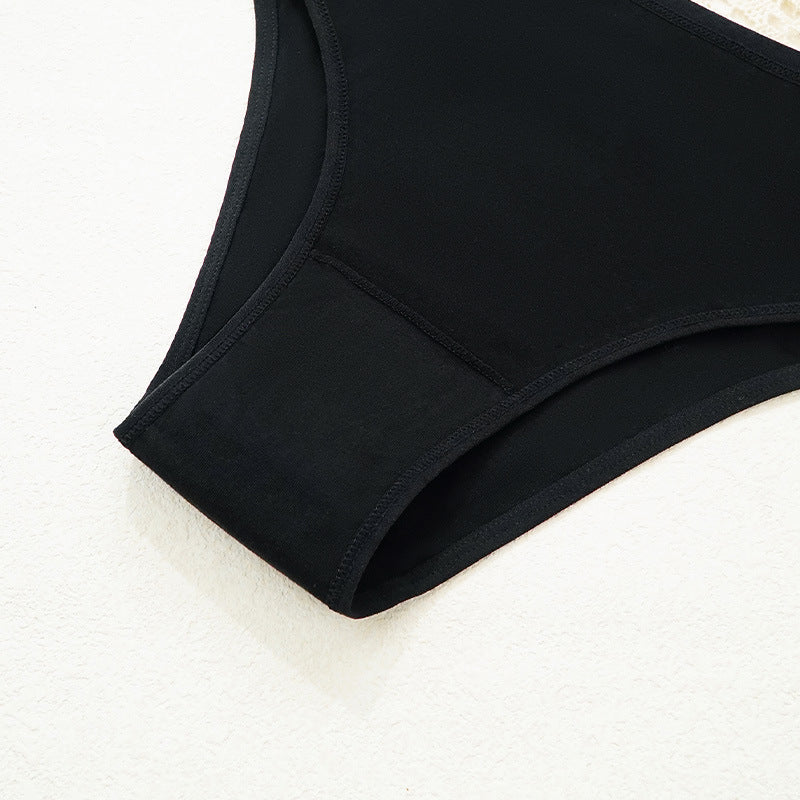 High Waist Women Cotton Underwear Breathable Comfortable High Elastic Combed Cotton Hip Lifting Briefs Women