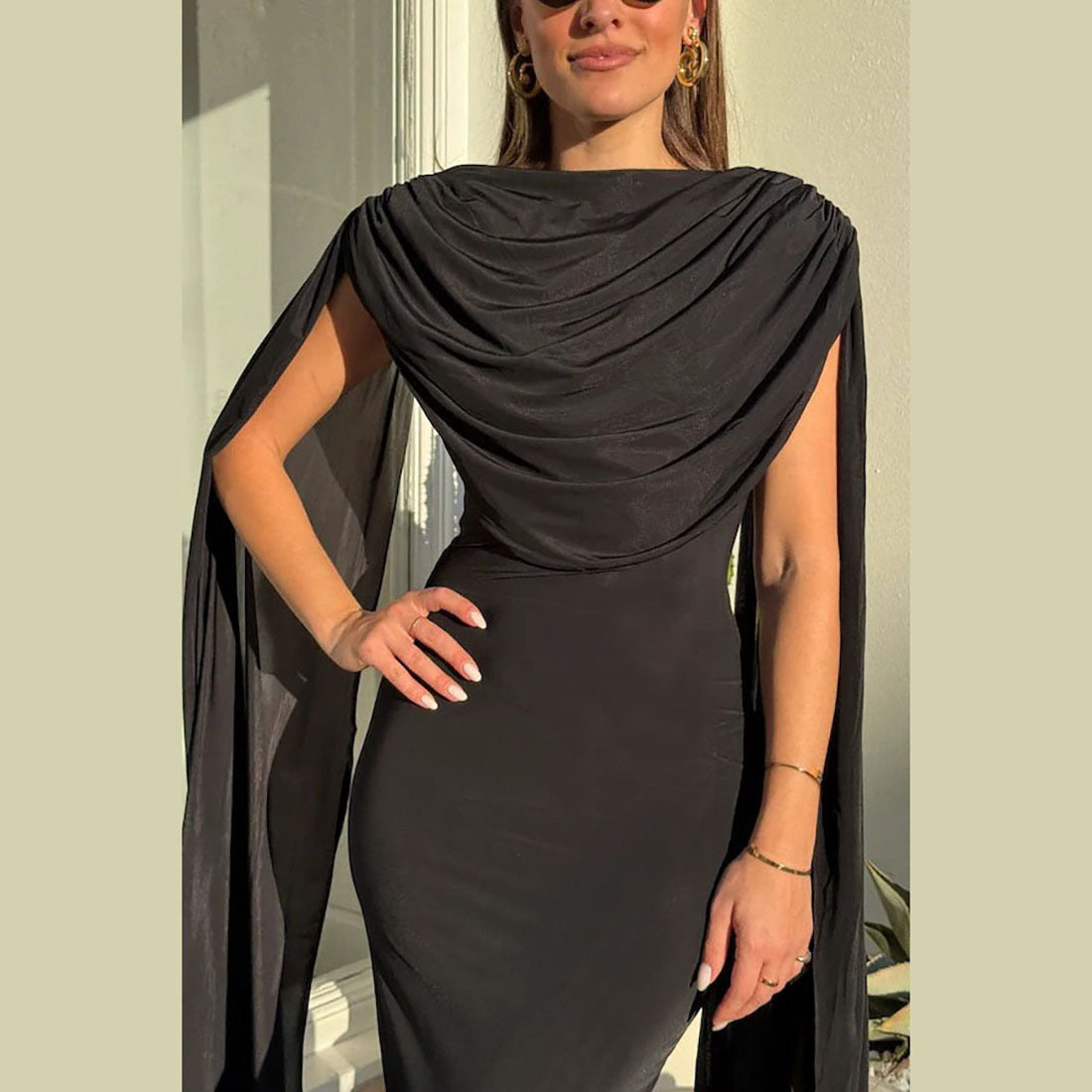 Summer Women Sexy Backless Ribbon High Waist Figure Flattering Sheath Dress