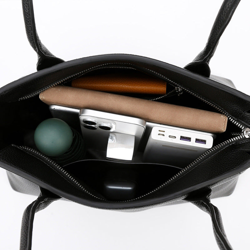 Shoulder Bag Simple Large Capacity Women's Bag High Sense Work Office Bag All-Match Underarm Bag Women