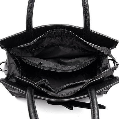 Handbag Large Capacity Totes Women Retro Trends Letter Graphic Women Handbag Shoulder - Wanita Store