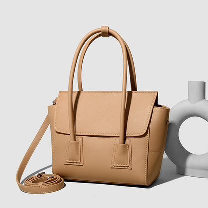 Handbag Smiling Face Bag High-Grade Large Capacity Office Women Bag Simple Texture Shoulder Messenger Bag for Women - Wanita Store