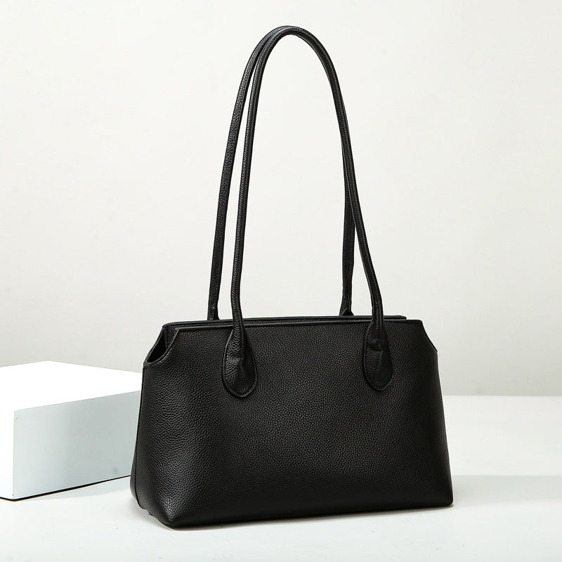 Shoulder Bag Simple Large Capacity Women's Bag High Sense Work Office Bag All-Match Underarm Bag Women