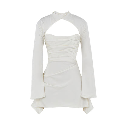 Summer Slim Fit Sexy Hollow-out Backless High Quality Women Wear Dress - Wanita Store