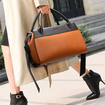 Pillow Bag Popular Women Bags Color Contrast Messenger Bag Generous Handheld Shoulder Bag - Wanita Store