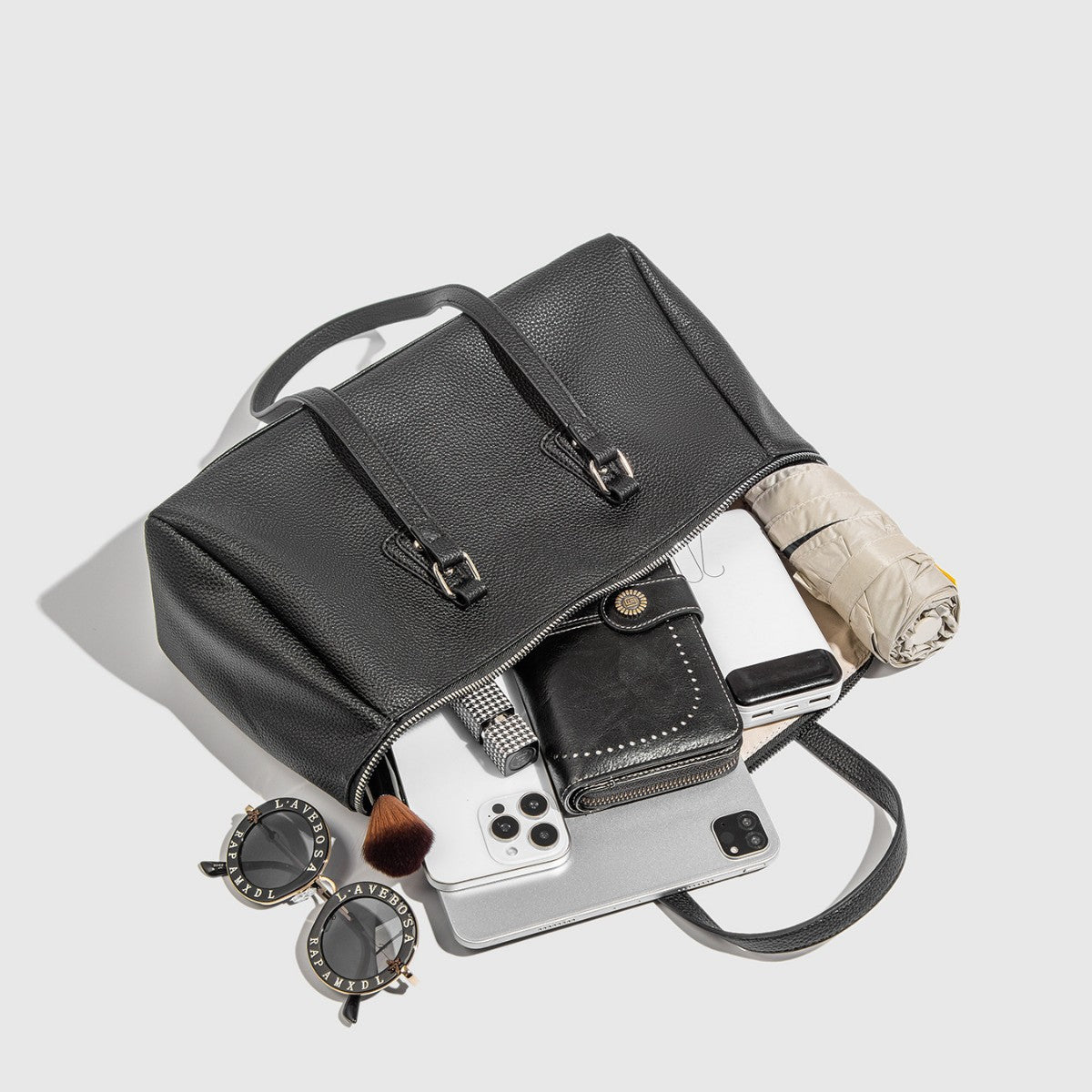 Retro Easy Matching Large Capacity Totes Loose High Sense Work Commuting Large Bag Square Shoulder Bag