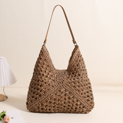 Shaped Grandma Plaid Pure Coffee