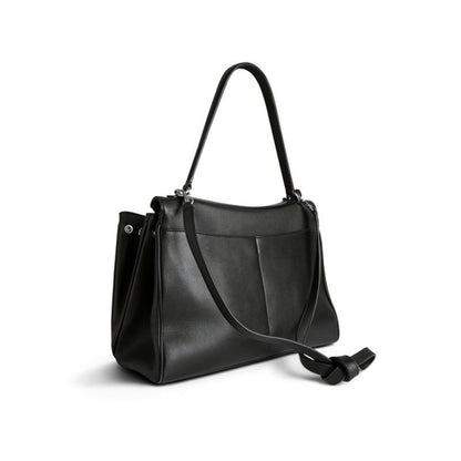Genuine Leather Women Bag Rodeo Bag Large Capacity Office Tote Portable Shoulder Bag for Women - Wanita Store