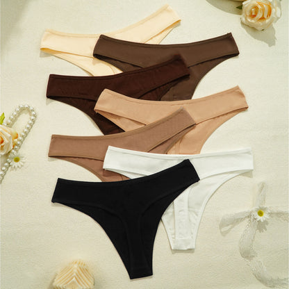 Culotte femme en pur coton, sexy, sportive, respirante, sans couture, string, style Maillard, string en coton sexy