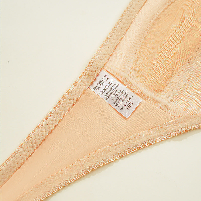 Lace Sexy Women Bra Breathable Comfortable Ultrathin Mold Cup Underwear Wireless Bow Traditional Bra