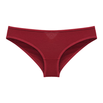 Culotte sexy en dentelle pour femme, sous-vêtement ajouré, respirant, en dentelle crochetée, taille basse
