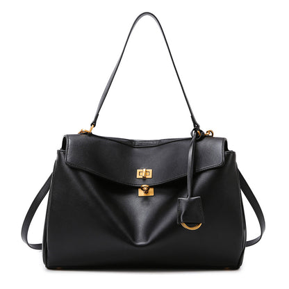 Women Bag Rodeo Bag Large Capacity Office Tote B Home Same Tote Textured One Shoulder Bag - Wanita Store