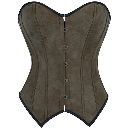 Brown Lace Free Vintage Women Court Body Shaping Corset Supply