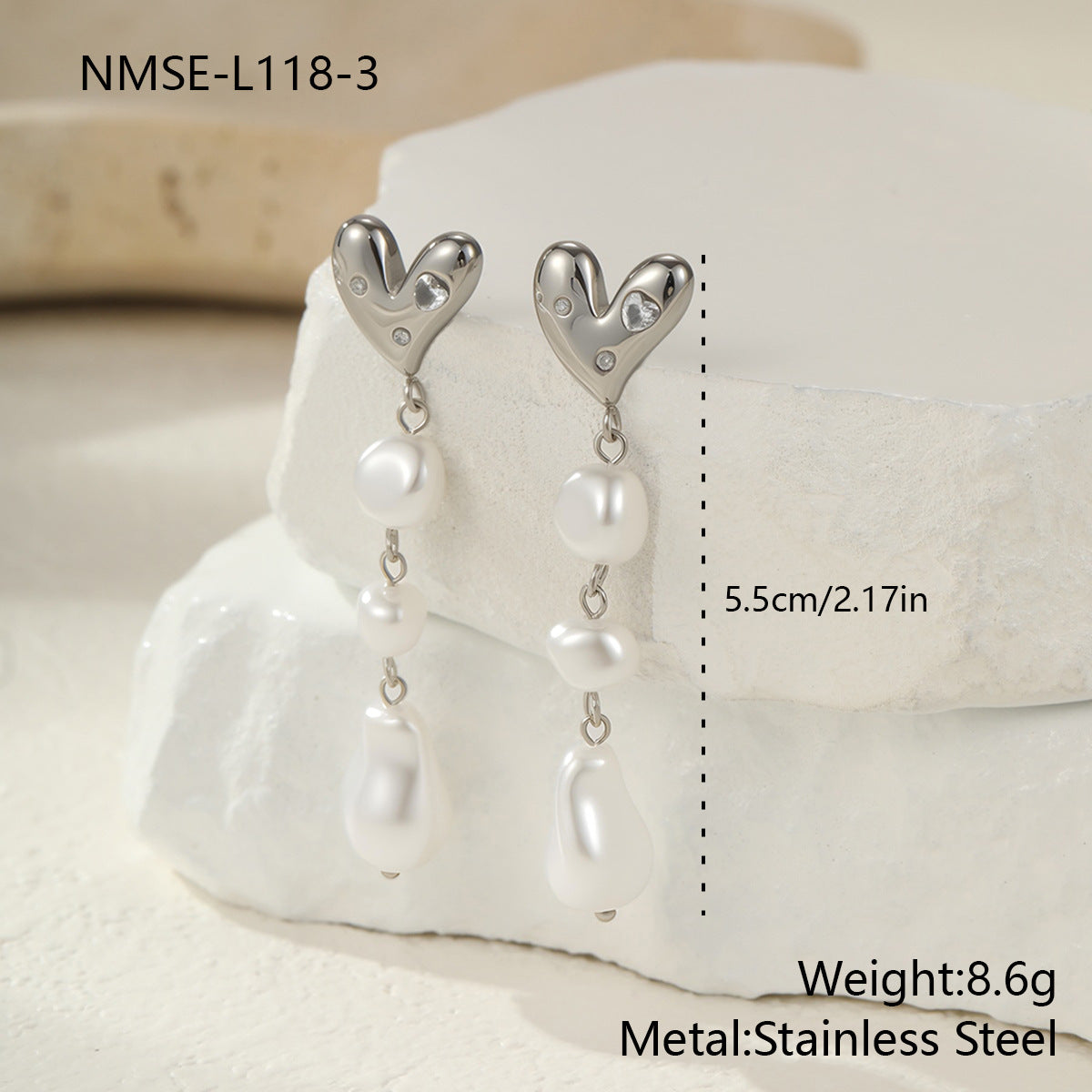 Steel Earrings