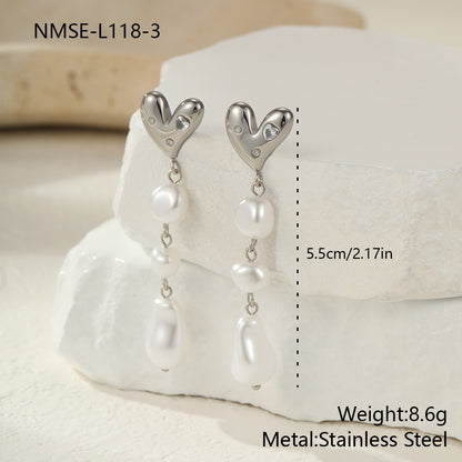 Steel Earrings