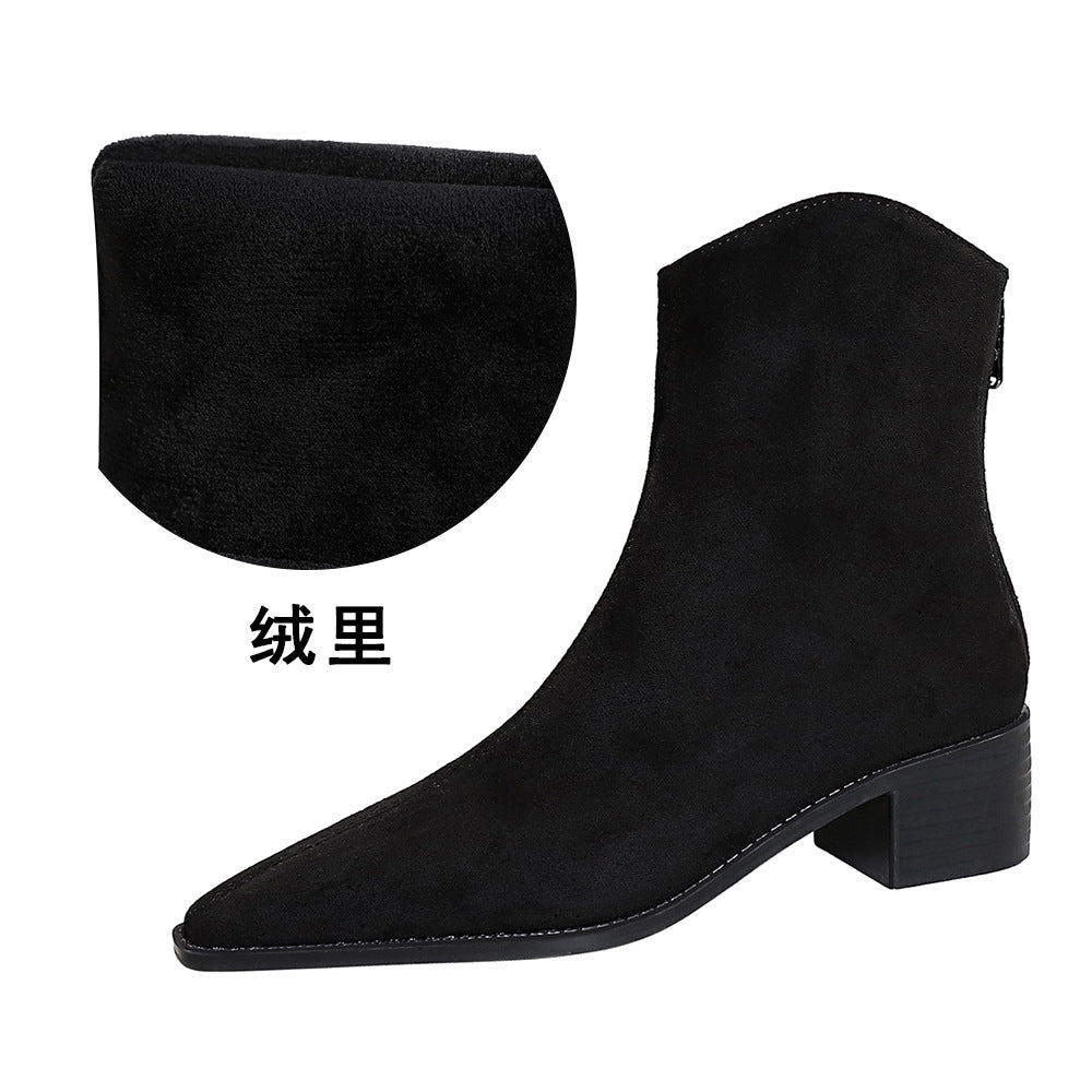 Black with velvet lining