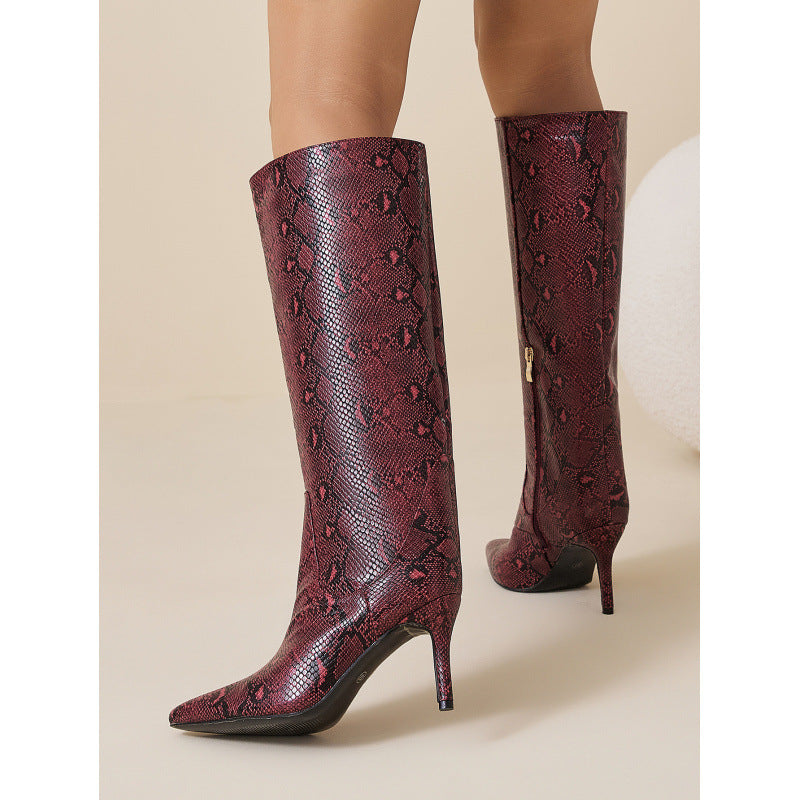 wine red serpentine