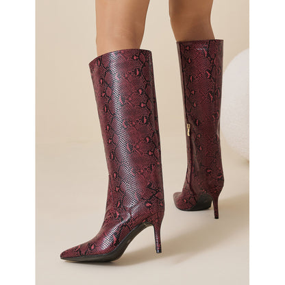 wine red serpentine