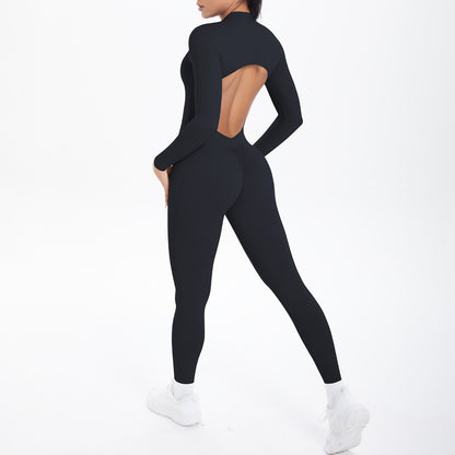 Long-Sleeved Trousers-Black