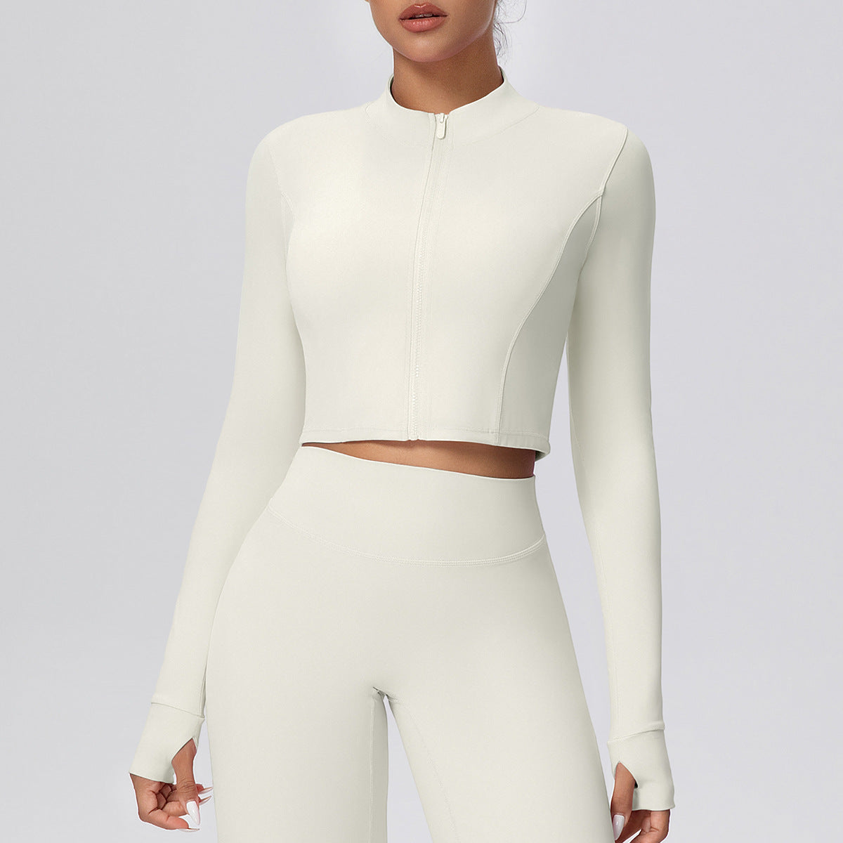 Short Coat-Light Ivory