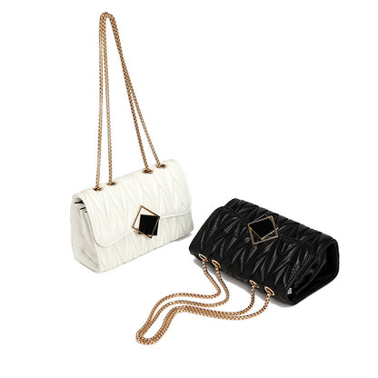 Small Bag Women's Street Trend Chain Small Bag Shoulder Crossbody Summer Shopping Portable Shoulder Cosmetic Bag Delivery - Wanita Store