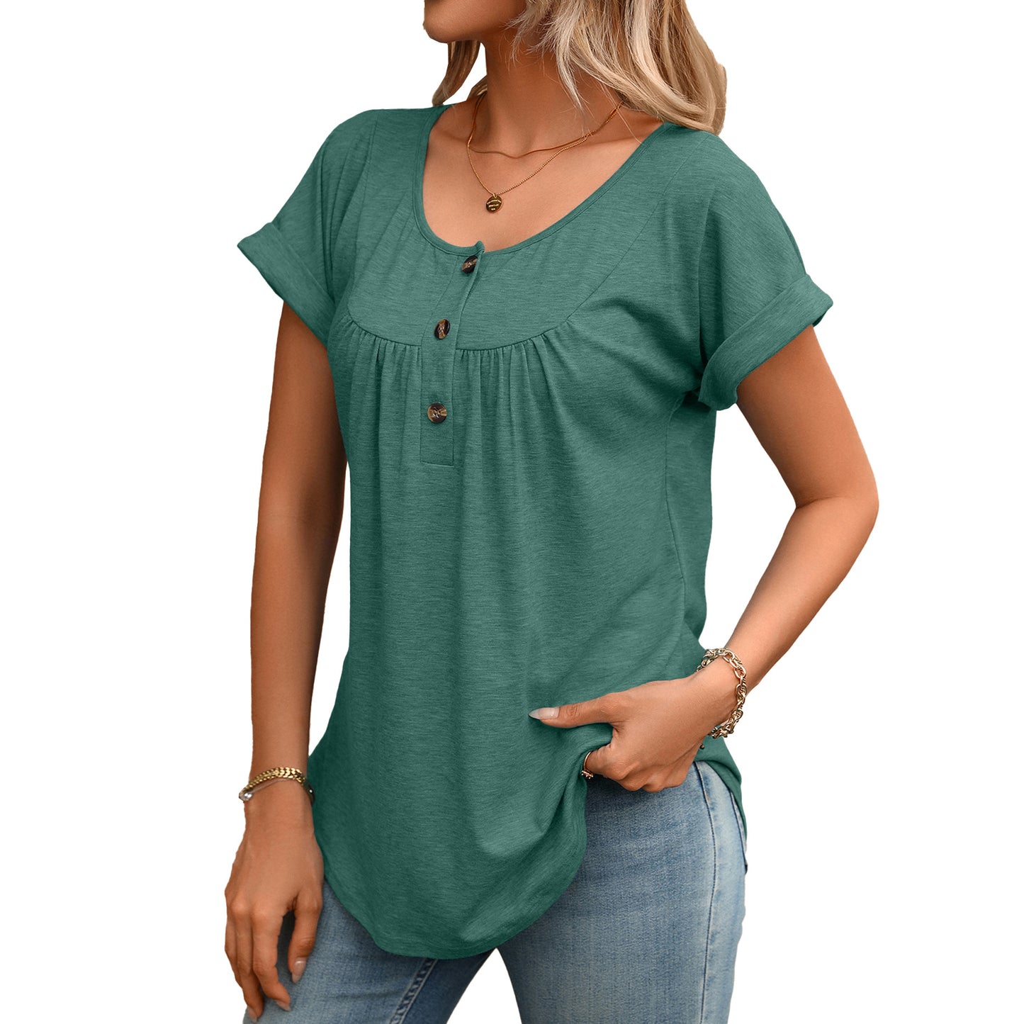 blackish green