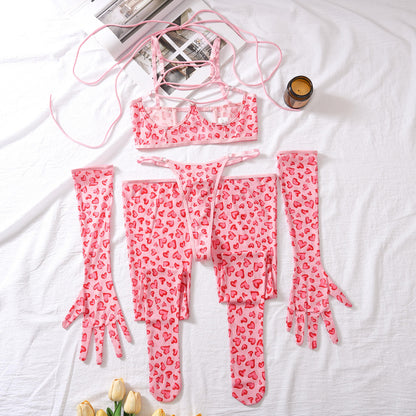Pink Leopard Print Colors