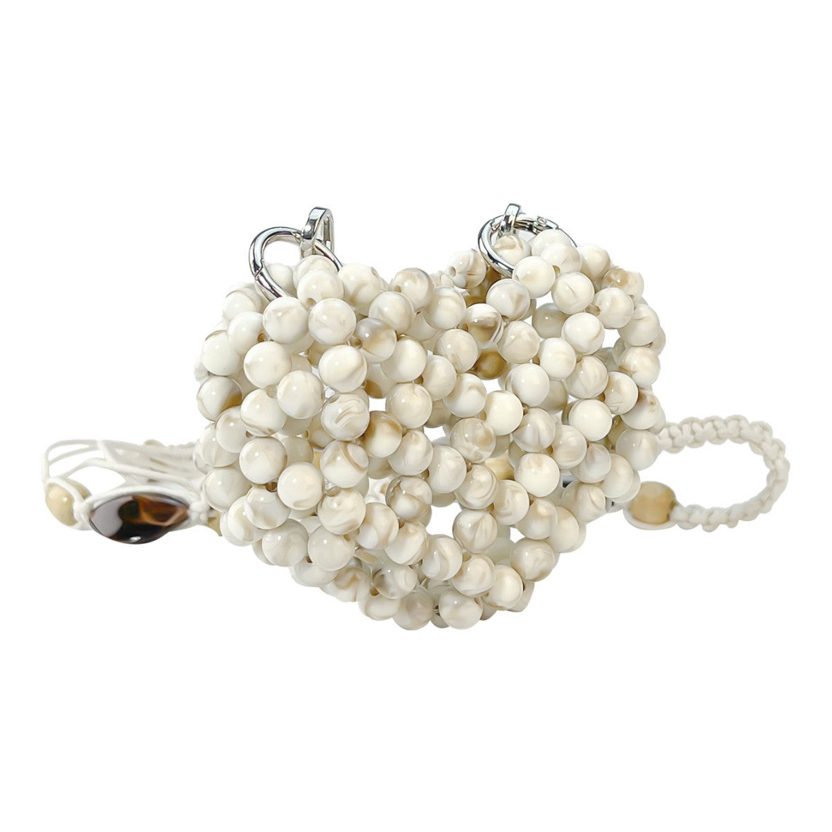 Mini Love Handmade Beaded All Match Hanging Chain Bag Ornaments Niche Girls One Shoulder Crossbody Bag