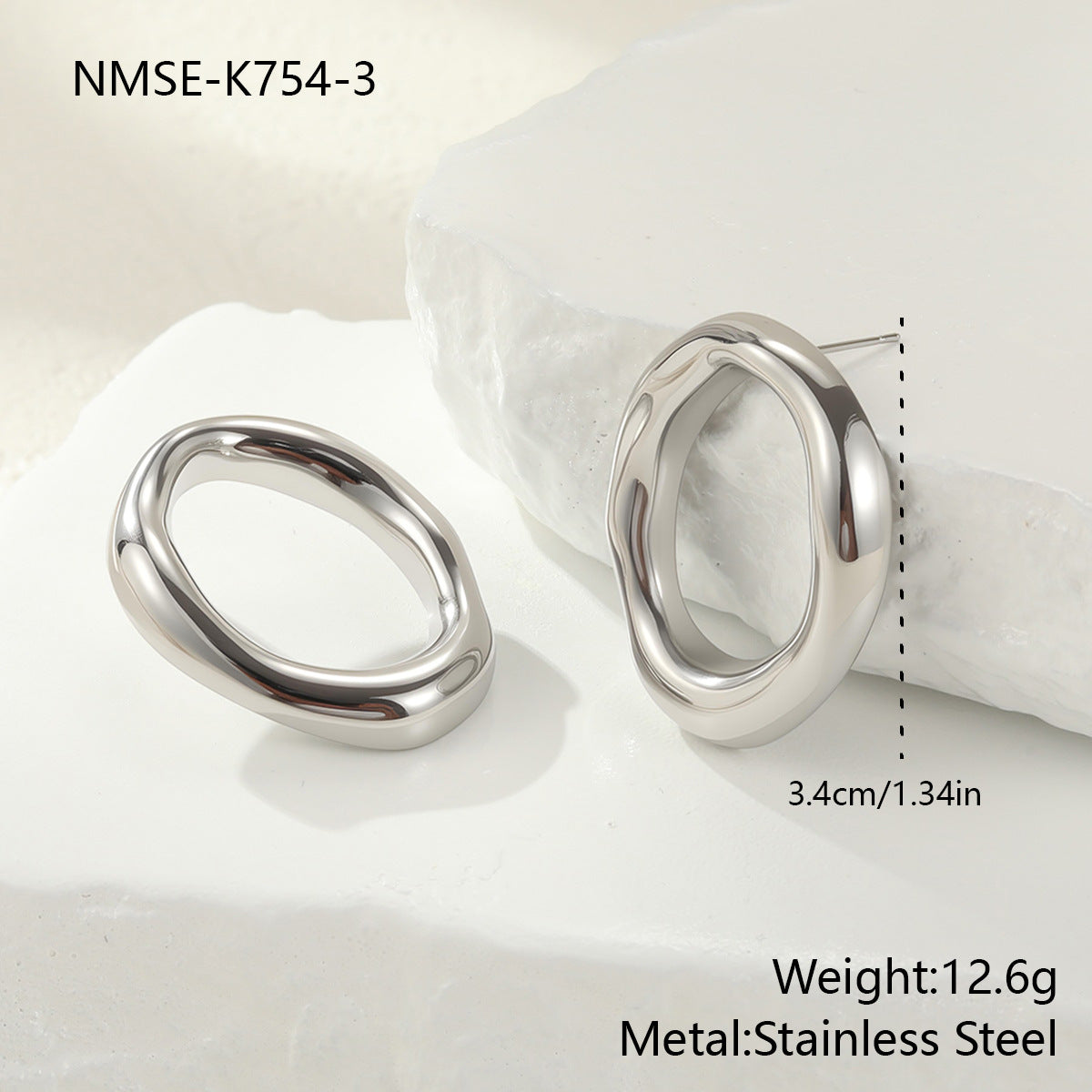Steel Ear Studs