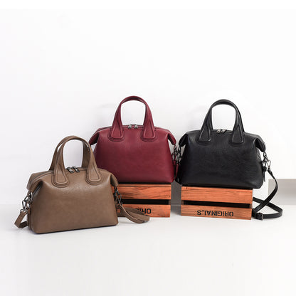 Handbag Large Capacity Bag for Women High Sense Boston Bag Office Messenger Bag for Women - Wanita Store