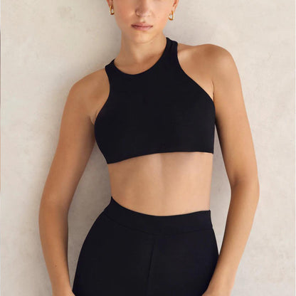 Beauty Back Exercise Underwear Women Shockproof Yoga Push up Bras Running High Strength Sports Fitness Vest - Wanita Store