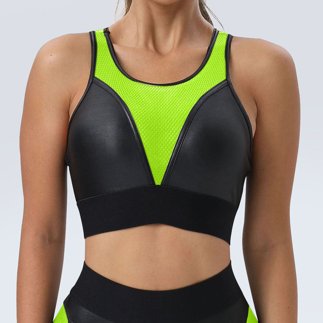 Fluorescent Green Bra