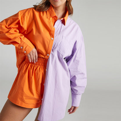 Orange and Purple