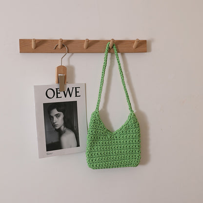 Color V-Shaped Light Green