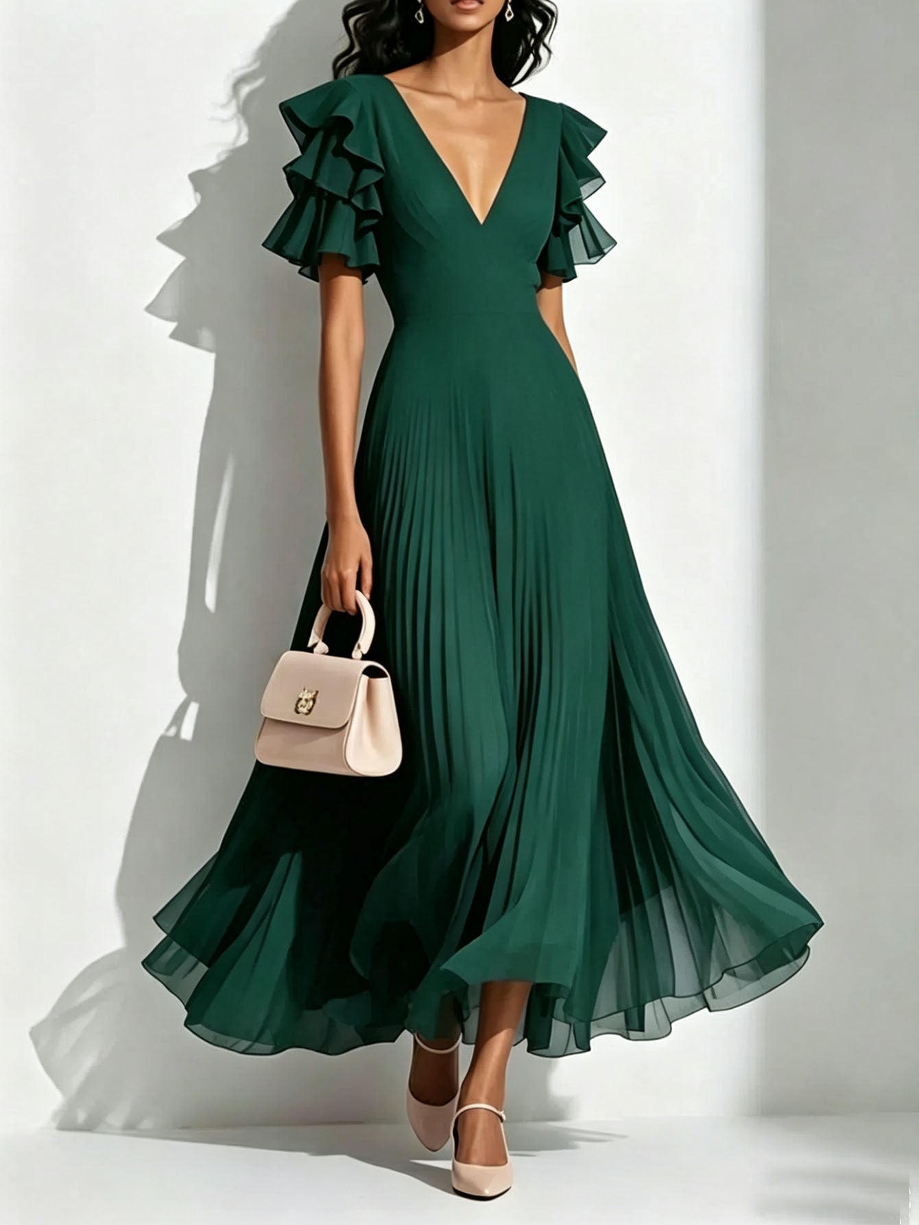 blackish green