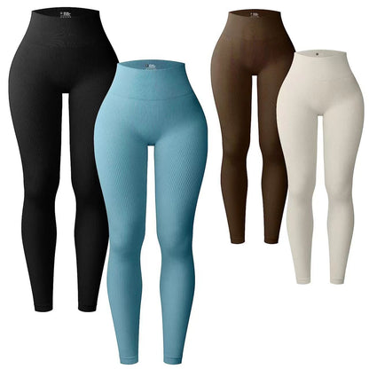 Women Pants Yoga Leggings Workout High Waist Workout Pants Trousers - Wanita Store
