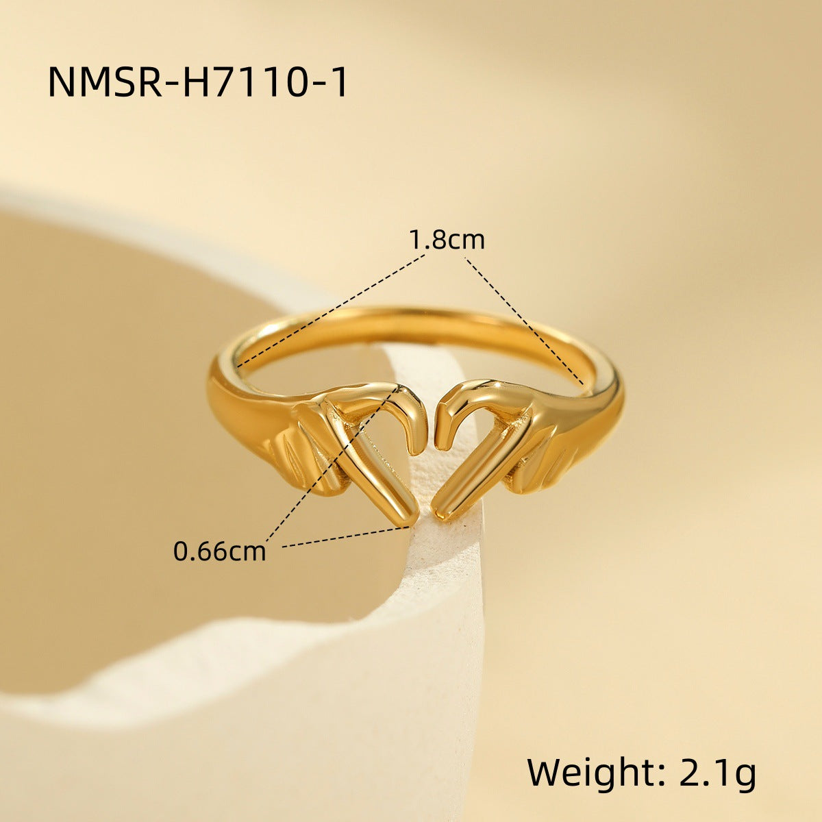 Gold Large Ring