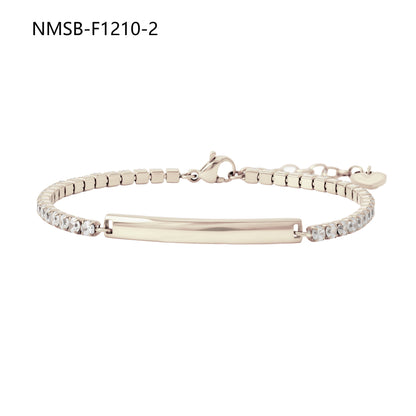Steel Arc Bracelet