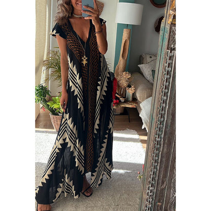 Casual Dress Holiday Women Loose Dress - Wanita Store