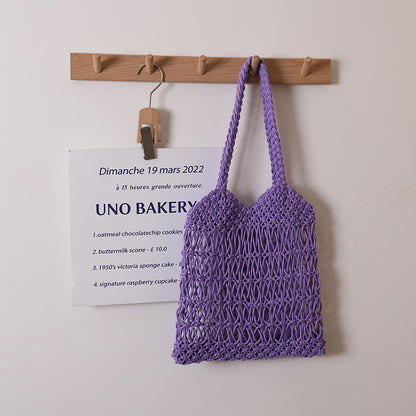 V-Shaped Twist Purple