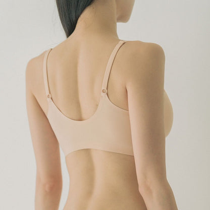 Korean Seamless Comfort Underwear Wireless Thin Push up Accessary Breast Push up Small Breast Size Exaggerating Bra Backless Bra Bra
