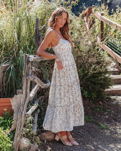 Vestido de Tirantes con Estampado Floral para Mujer de Verano
