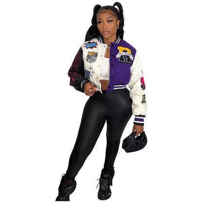 Purple-white