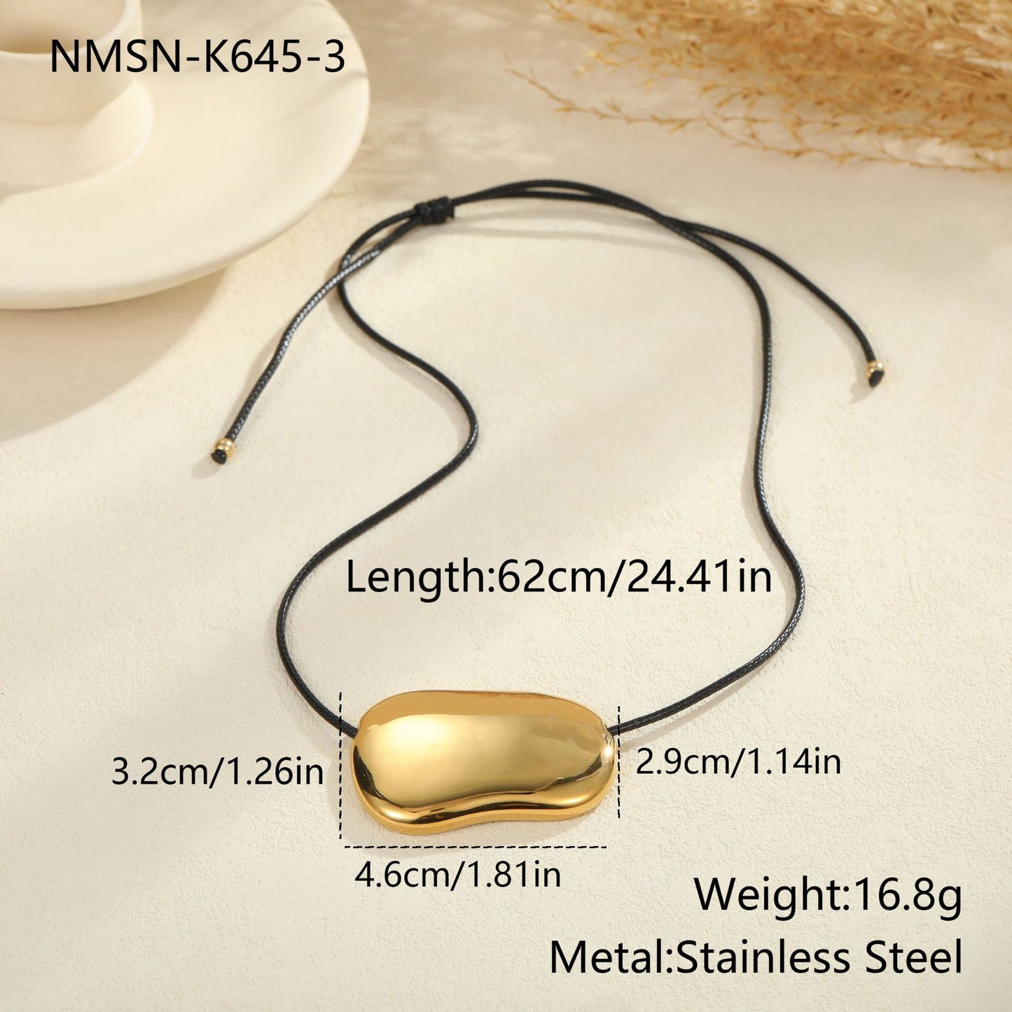 Gold Pendant Necklace