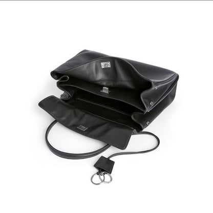 Genuine Leather Women Bag Rodeo Bag Large Capacity Office Tote Portable Shoulder Bag for Women - Wanita Store
