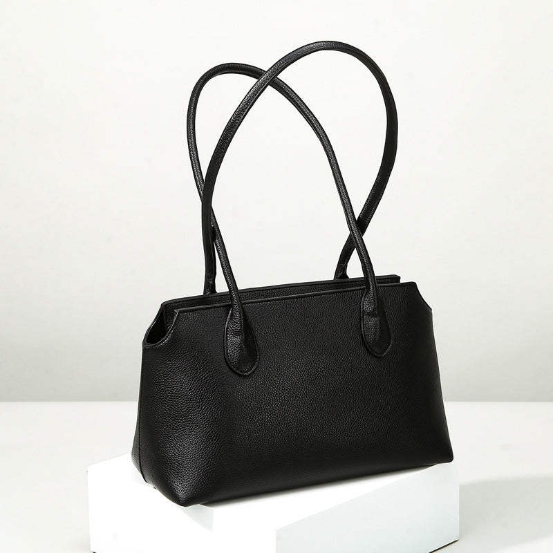 Shoulder Bag Simple Large Capacity Women's Bag High Sense Work Office Bag All-Match Underarm Bag Women