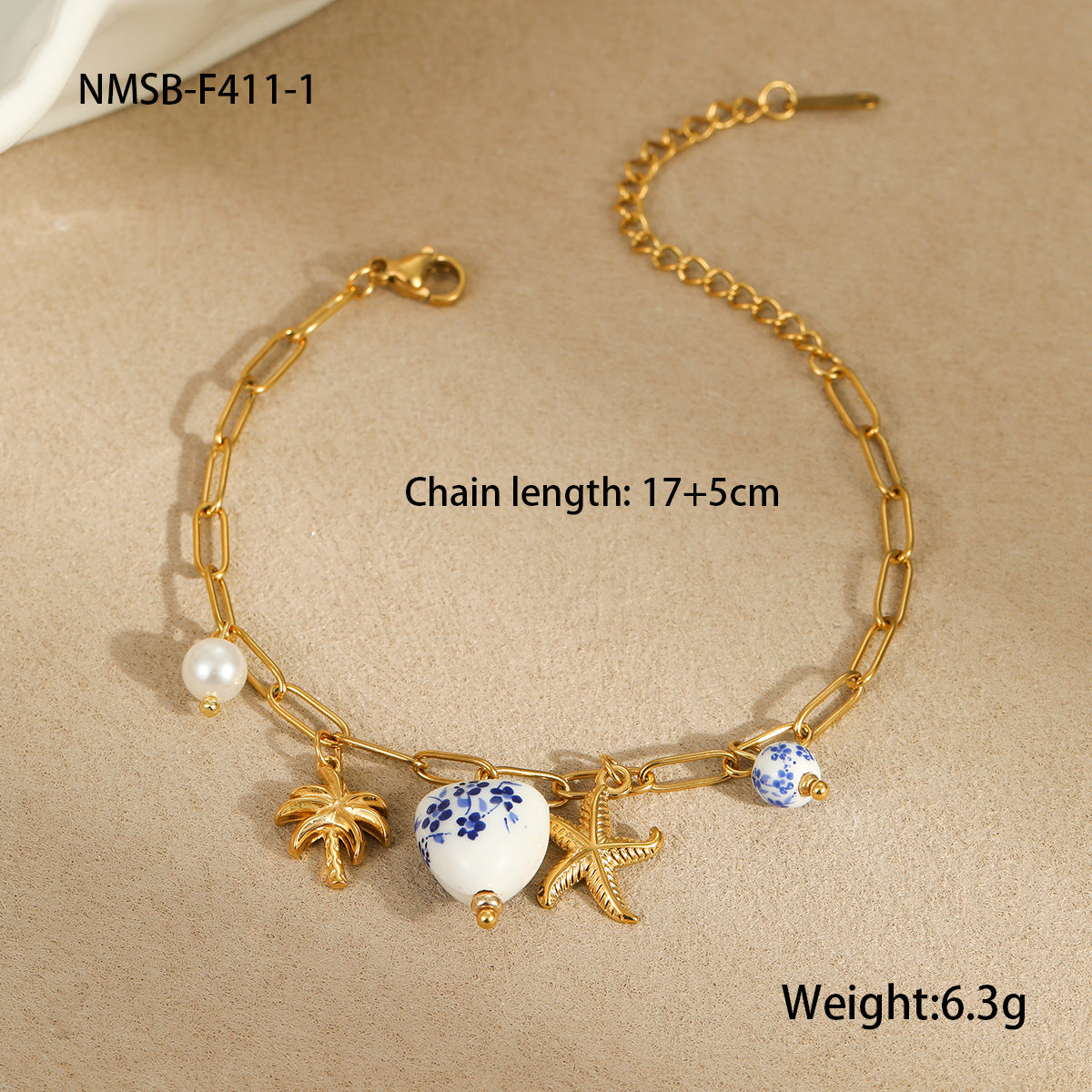 White Shell Bracelet