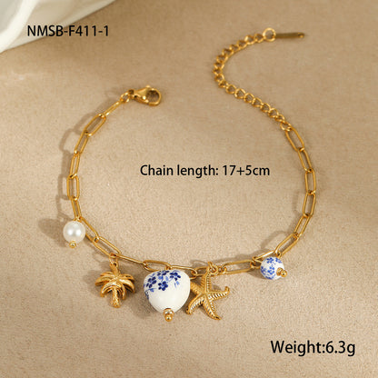 White Shell Bracelet