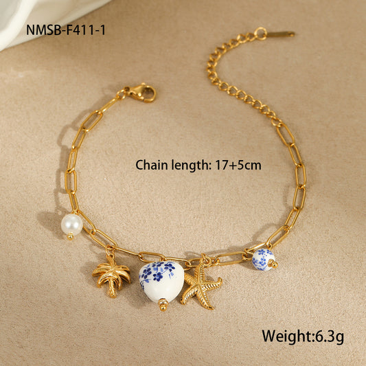 White Shell Bracelet