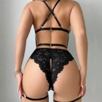 Wine Red Sexy Lace Sexy Lingerie Set Women Sexy Lingerie
