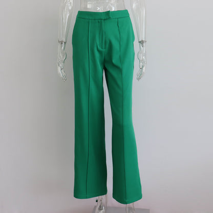 Green Suit Pants
